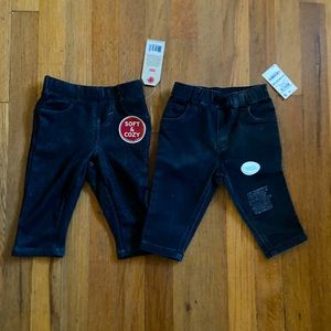 NWT set of baby jeans 6-9months